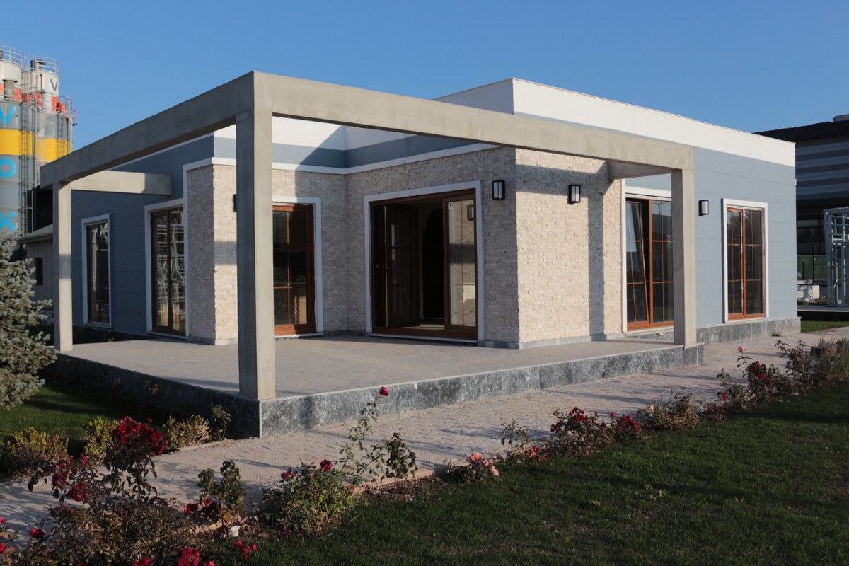 Hafif Çelik Yapılar Villa ve Yazlık Tasarımları